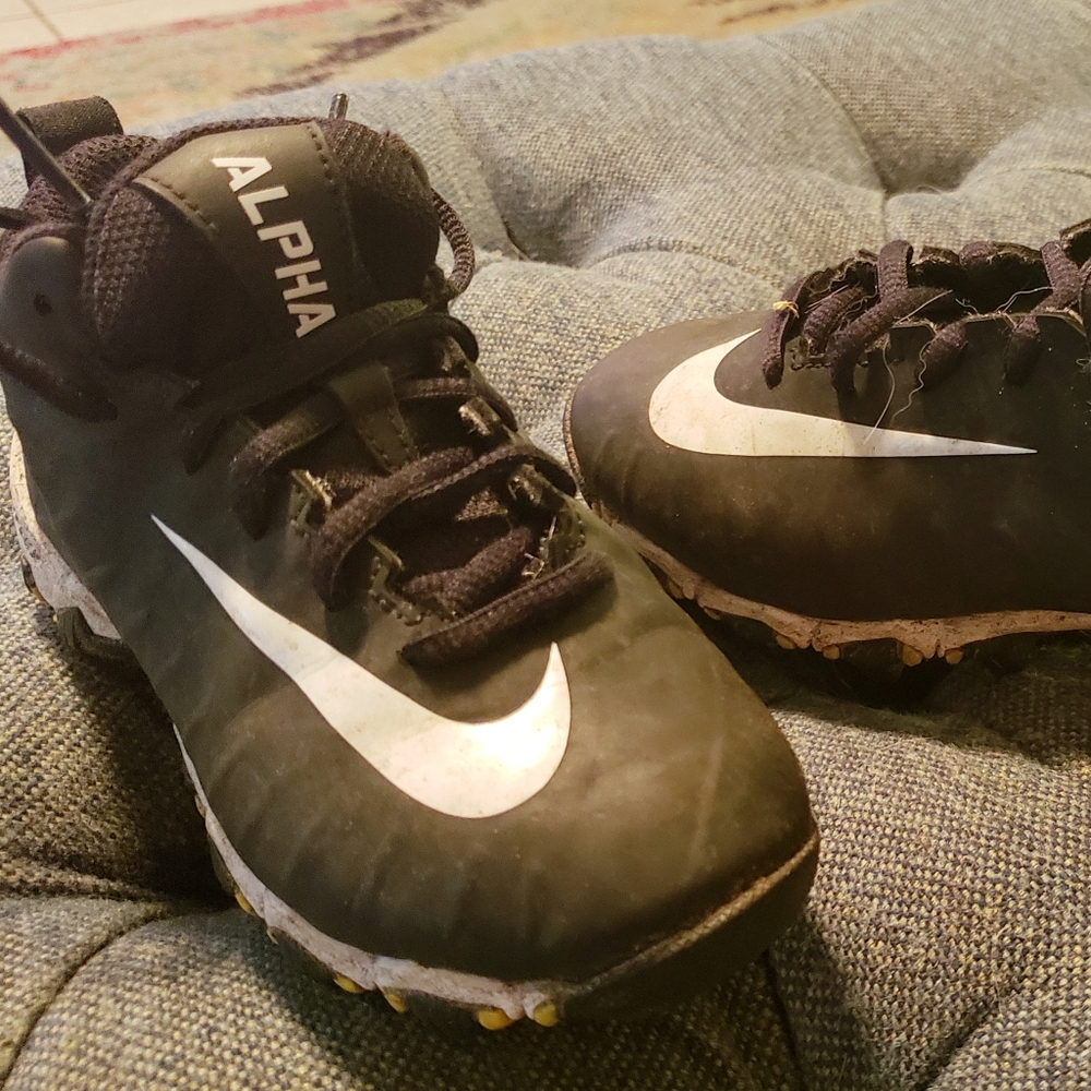 Nike Alpha football cleats for little kid